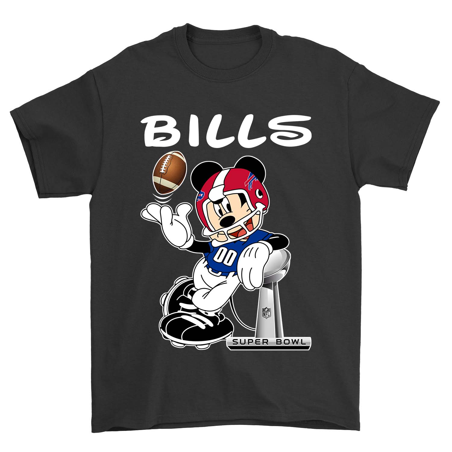 Buffalo Bills "mickey Mouse" Disney T-Shirt